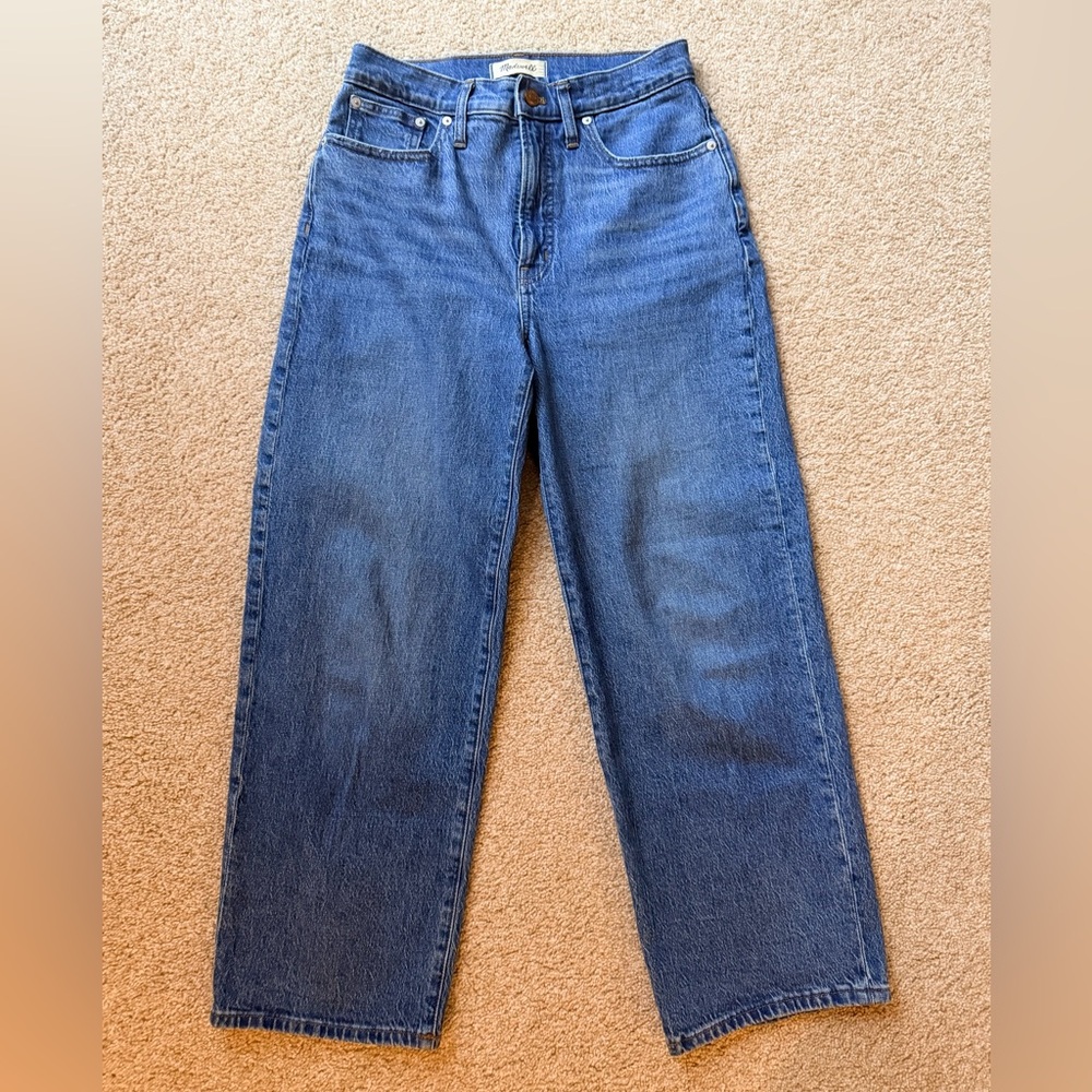 Madewell Perfect Vintage Wide-leg Crop Jeans - Picture 3 of 5